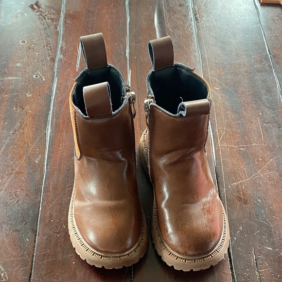 Source Unknown Brown Kids Boots - Picture 1 of 5